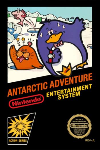 Cover Antarctic Adventure for NES